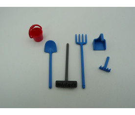 Playmobil - lot de 6 outils...