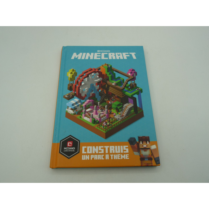 Minecraft - livre officiel Mojang - Construis un parc a theme
