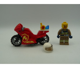 Lego City - pompier et sa moto