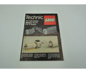 Notice Lego Technic moteur...