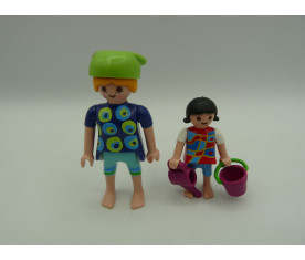 Playmobil - femme et enfant...
