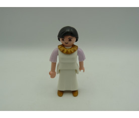 Playmobil - femme collier or
