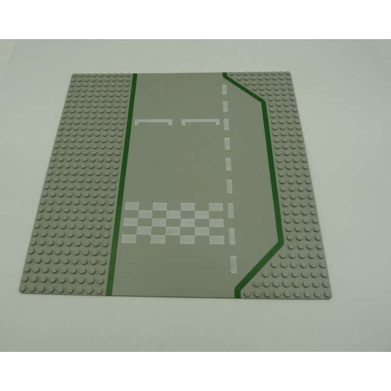 Plaque de base LEGO, route 32 x 32 3 motif vérificateur de piste