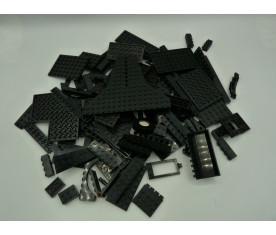 Lego noir - lot vrac de 300gr