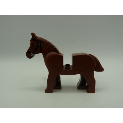 Lego castle western - cheval marron