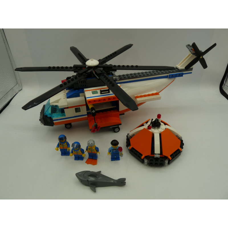 Lego City 7738 Helicoptère des Garde-côtes