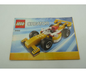 Notice Lego Creator 31002