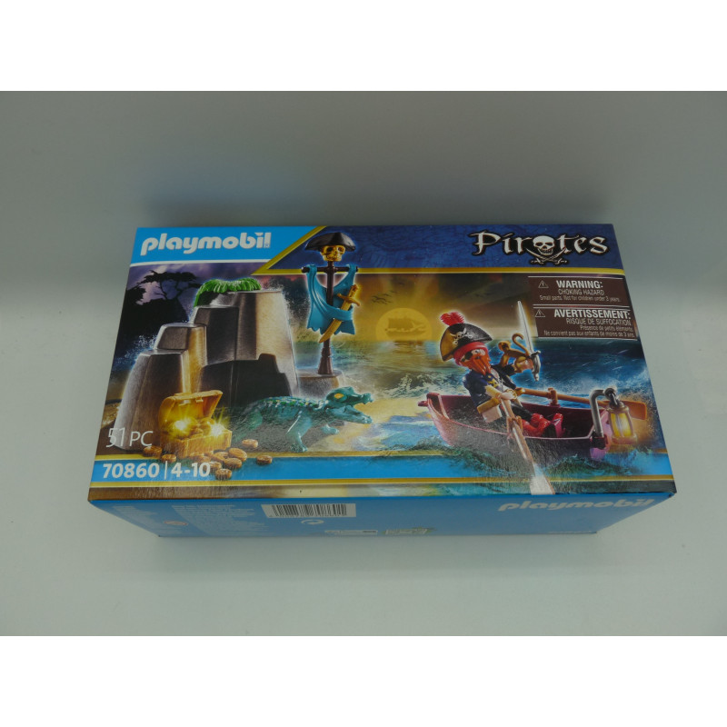Playmobil Pirates 70860 - Ile au trésor (jamais ouvert)