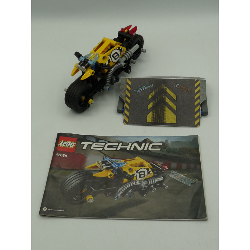 Lego Technic 42058 : moto cascadeur