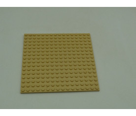 Lego  - plaque base 16x16 tan