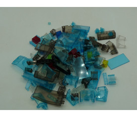 Lego transparent - lot vrac...