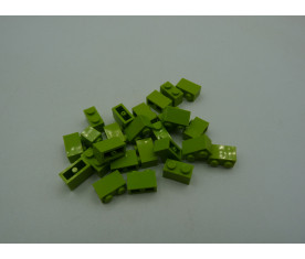 Lego - brique 2x1 vert...