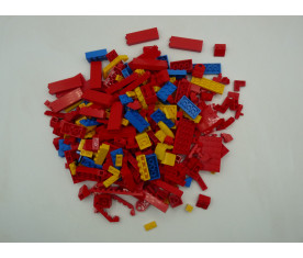 Lego rouge jaune bleu - lot...