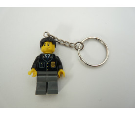 Lego porte-clé : policier city