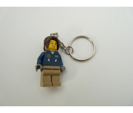 Lego porte-clé : policier...