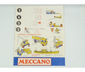 Meccano - lot notice  2, 3,...